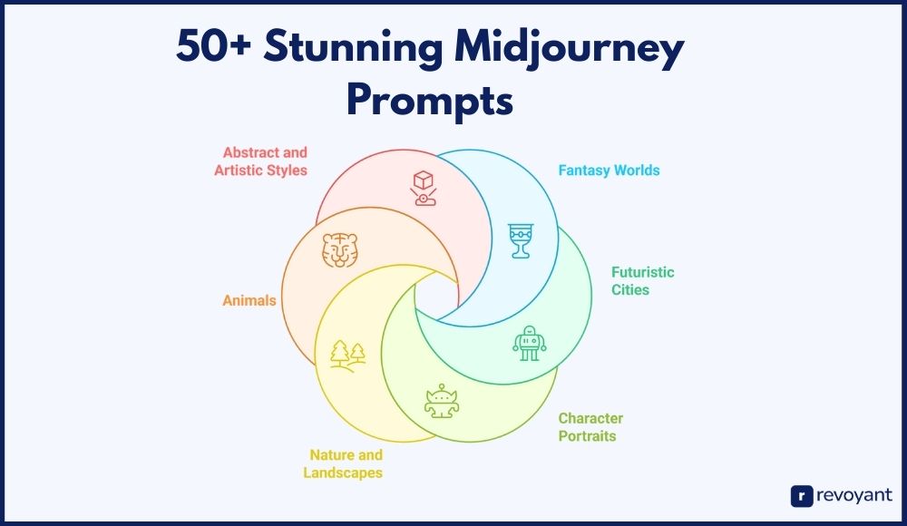 50+ Stunning Midjourney Prompts by Category