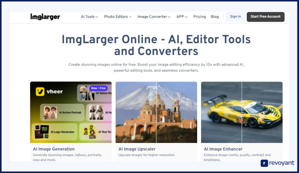 AI Image Enlarger