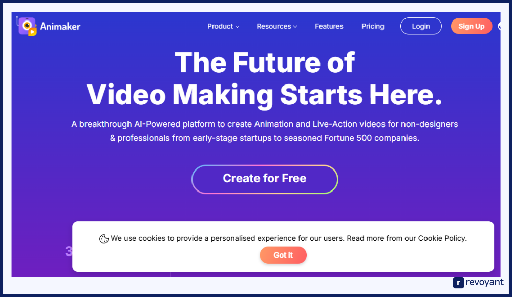 Animaker: Manual Control for Explainer and Training Videos