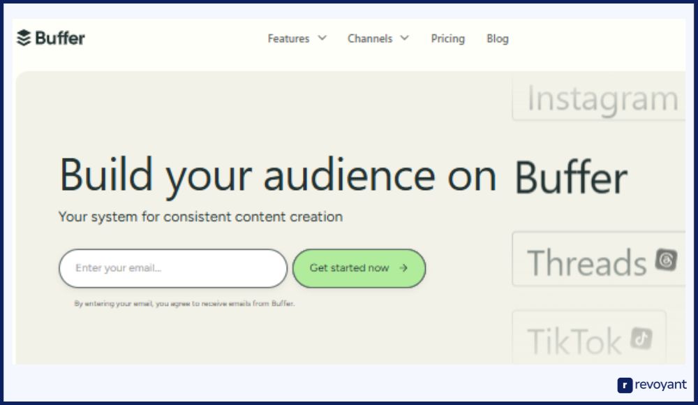 Buffer: A Multi-Platform Social Scheduler with Basic Twitter Tools
