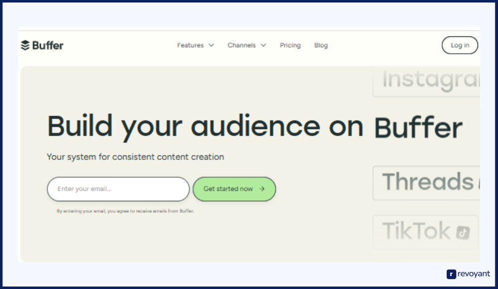 Buffer: Simplify Social Media Scheduling for Career Creators