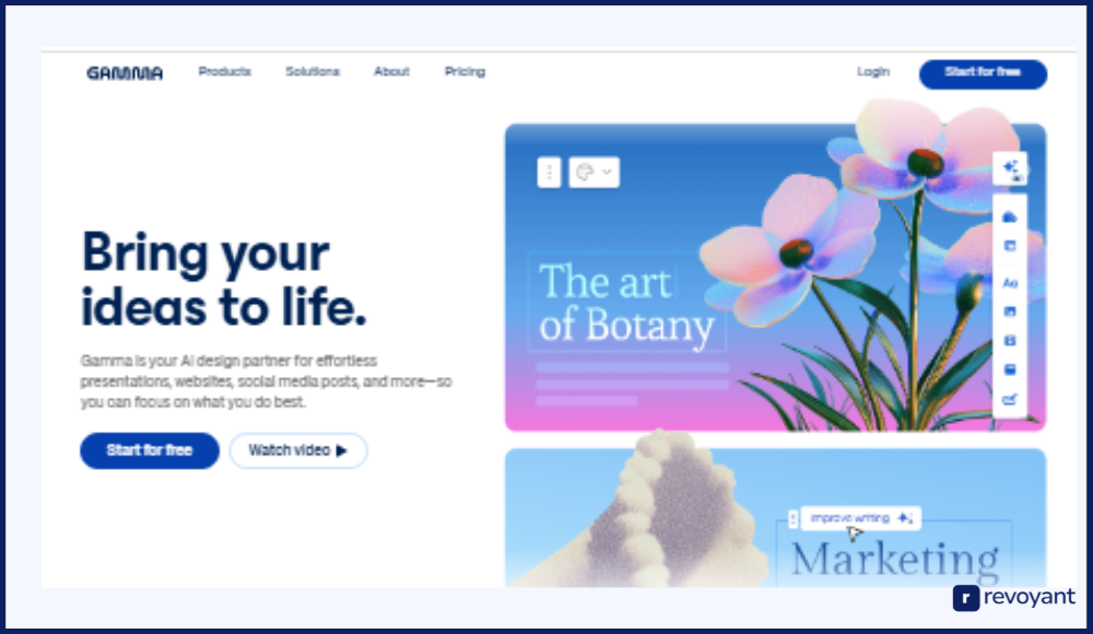 Gamma AI: Create Presentations, Docs, and Webpages from One Prompt
