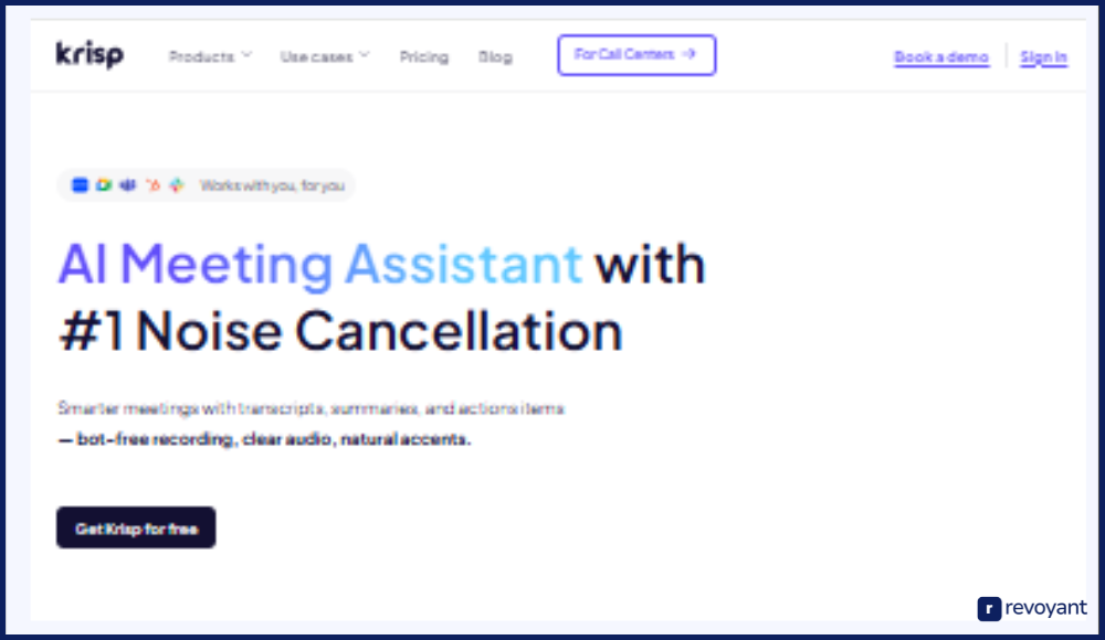 Krisp: Real-Time Noise Cancelling for Virtual Calls