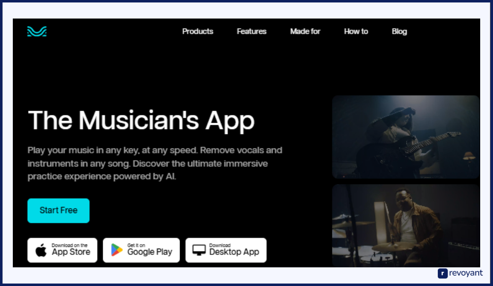 Moises.ai: Practice, Learn, and Split Songs with AI Tools
