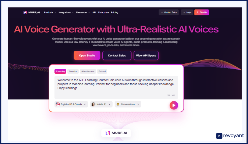 Murf.ai: Voiceovers and Narration with Natural-Sounding AI