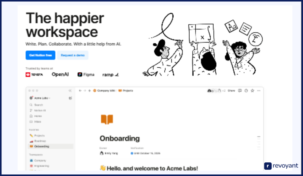 Notion: Flexible DIY World-Building for Organizers and Planners
