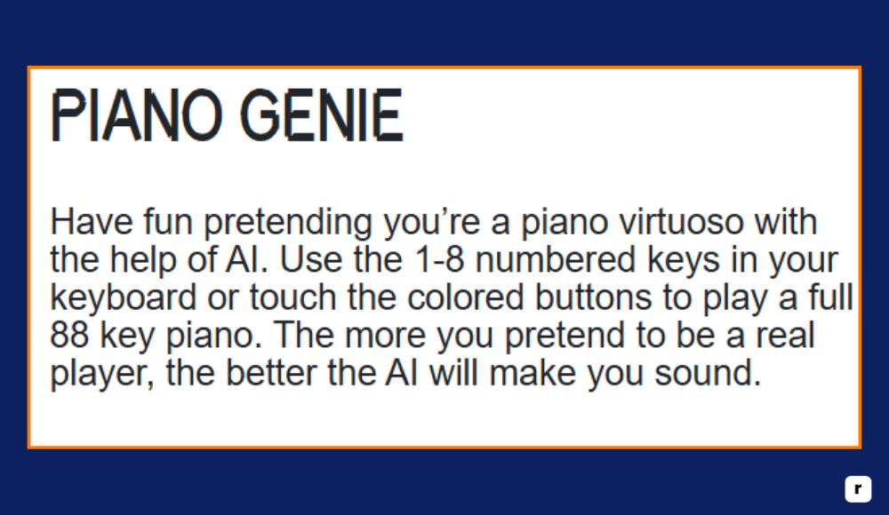 Piano Genie
