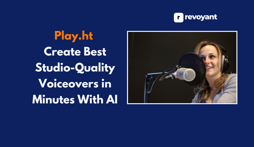 Play.ht Create Best Studio-Quality Voiceovers in Minutes With AI