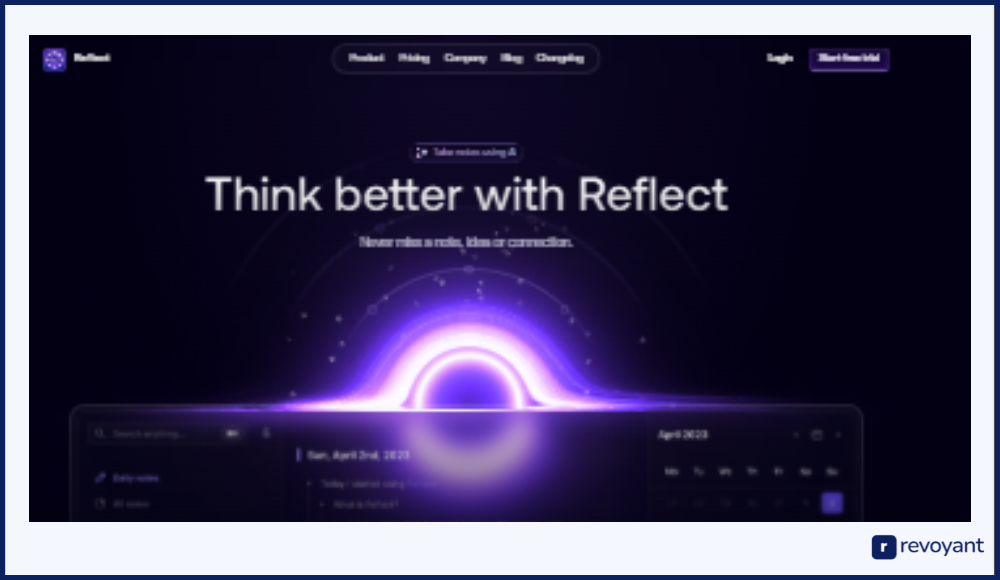 Reflect Notes
