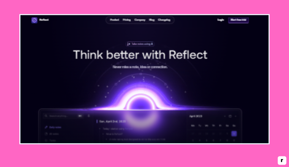 Reflect Notes
