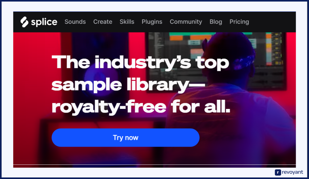 Splice: A Massive Cloud-Based Sample Library for All Genres