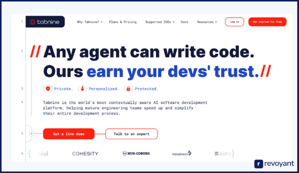 Cursor Ai alternative - tabnine