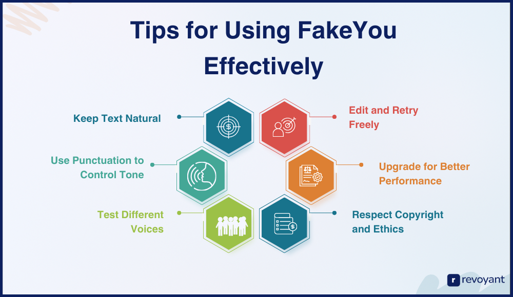 Tips to Get the Best Results from FakeYou AI Voice Generator