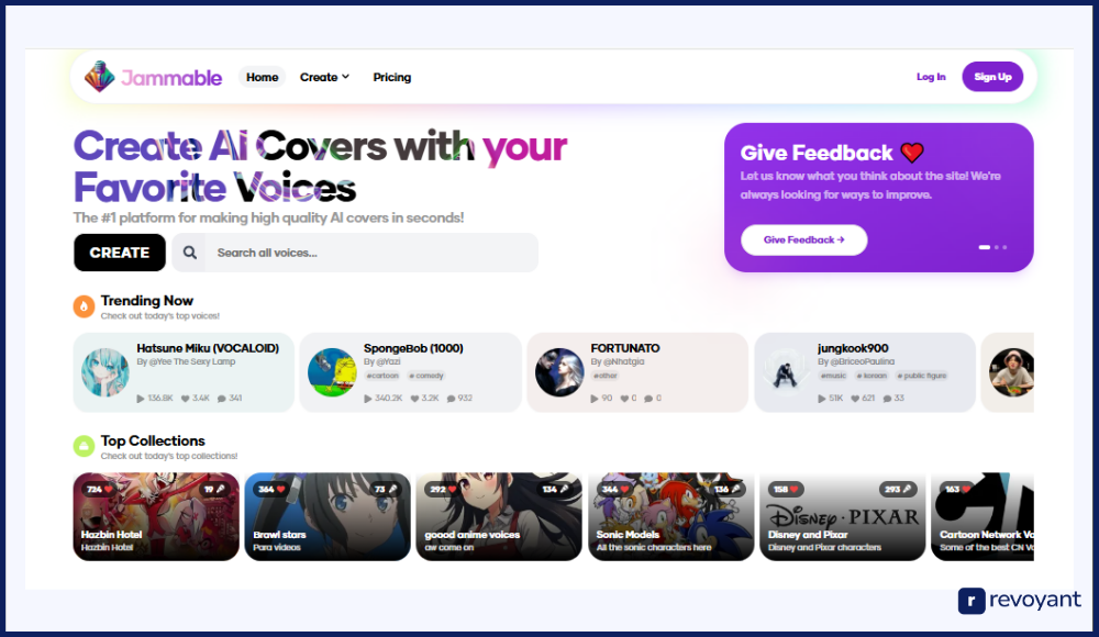 Voicify.ai: Create AI Song Covers with 3,000+ Voice Models