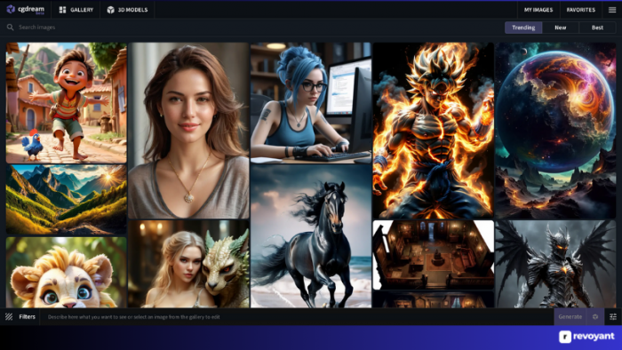 CGDream: Best AI Tool For Cinematic & Concept Art | 2025